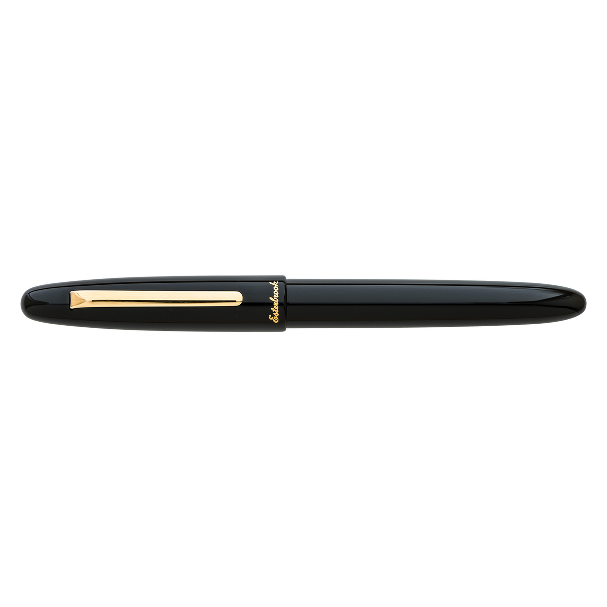 Esterbrook Estie rollerball in Ebony with gold trim, capped