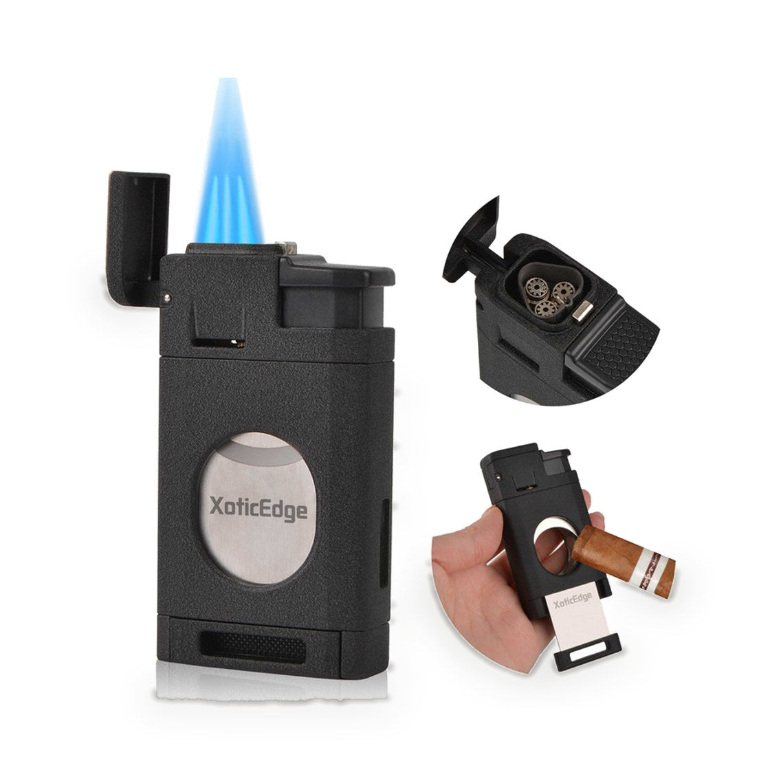 XoticEdge Aurora Torch in Black Stone