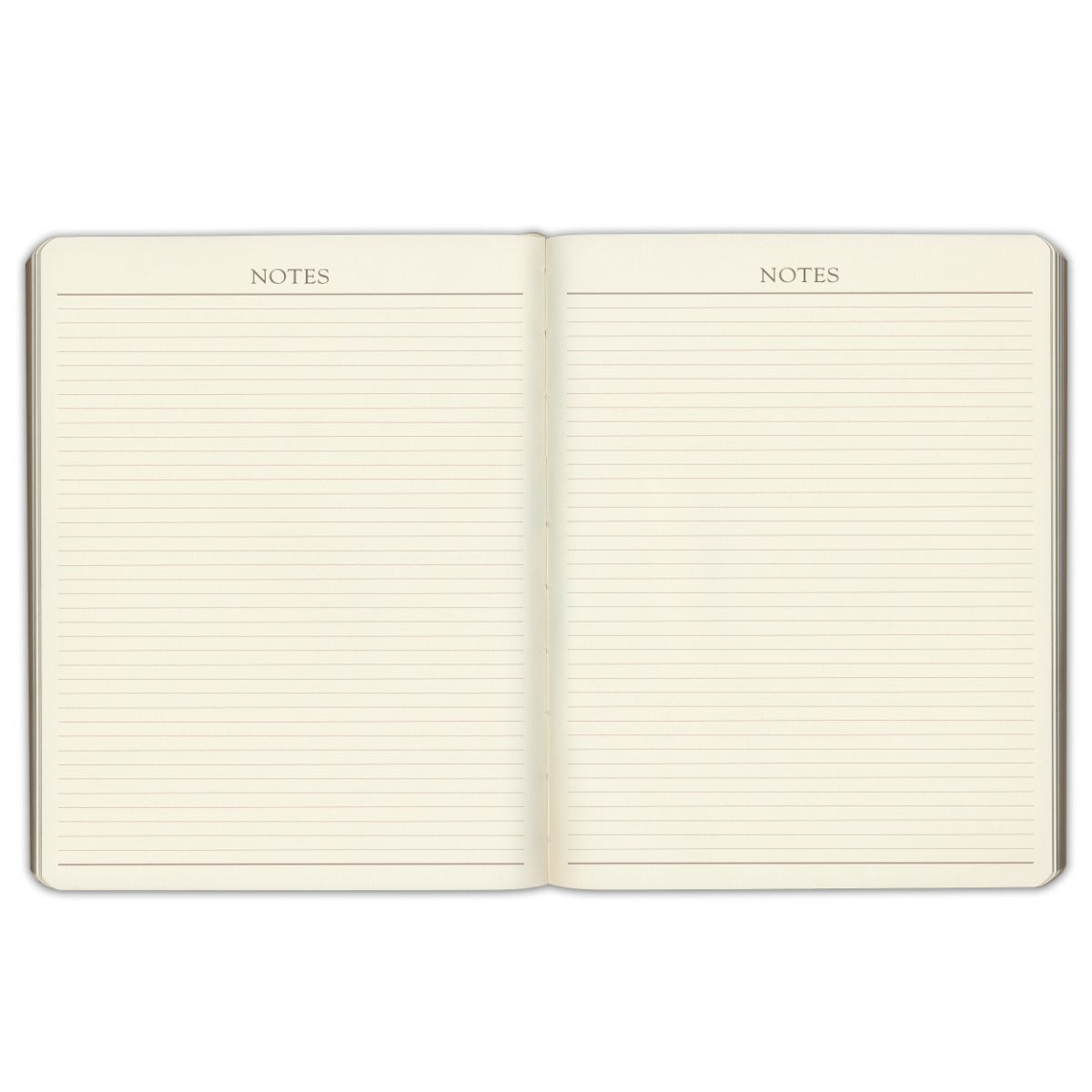 Professional Leather Planner 2027 — ruled notes pages at the back of the book