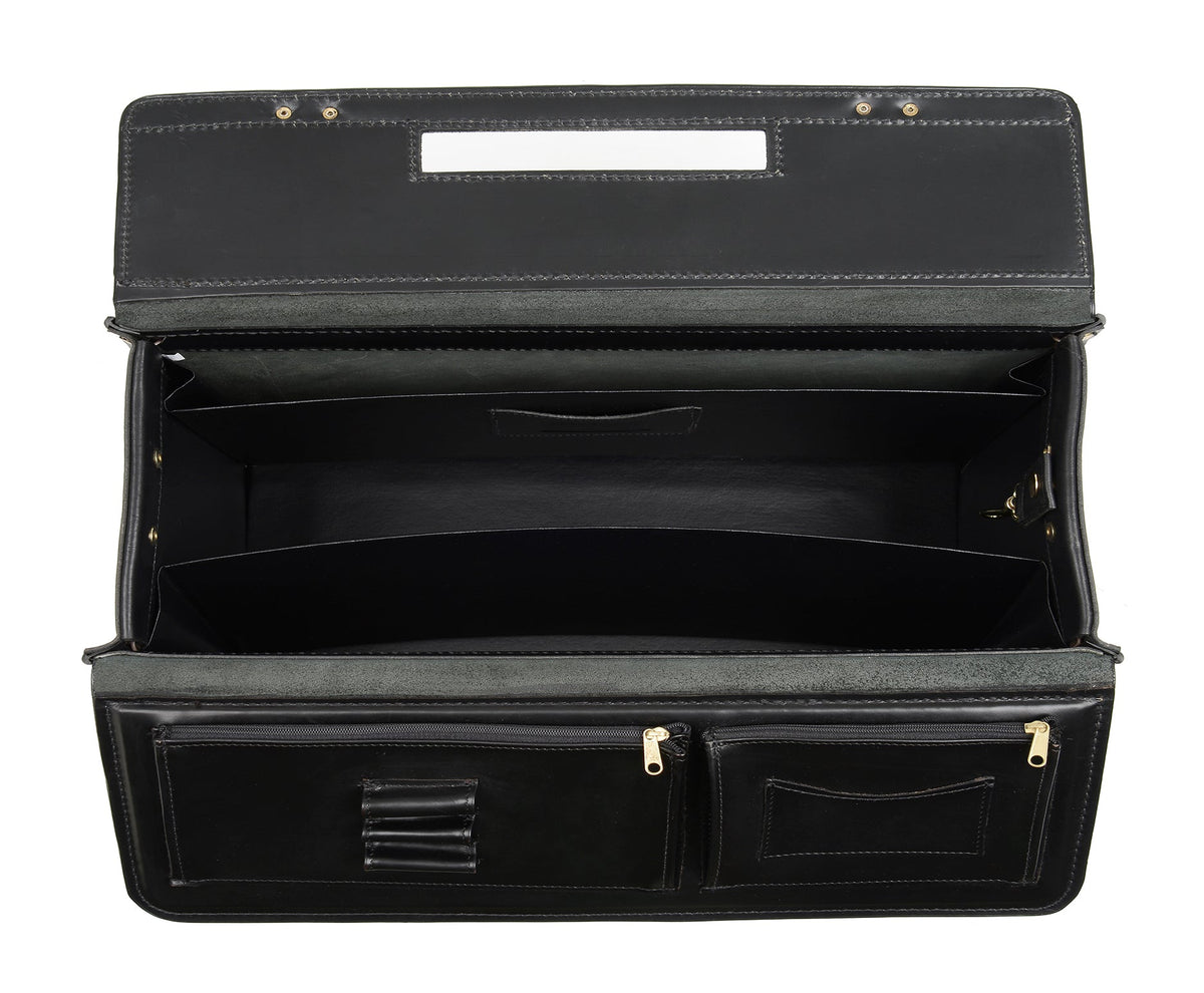 Workhorse Catalog Case — interior business organizer beneath the lid